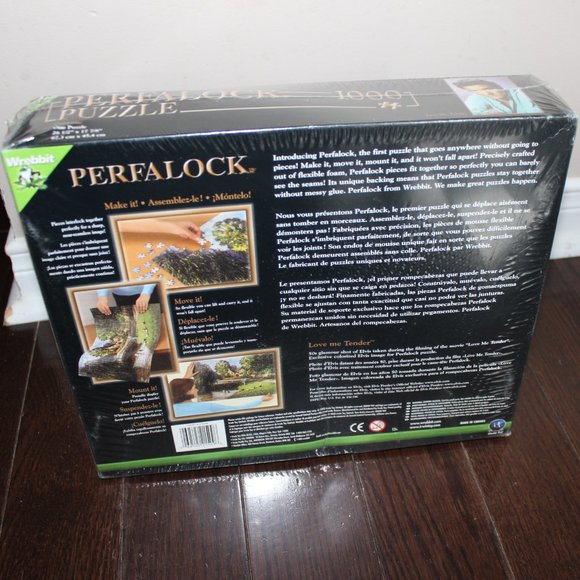 3/$77❤️new Elvis Presley LOVE ME TENDER 1000 pcs Wrebbit Perfalock foam puzzle - Picture 4 of 8